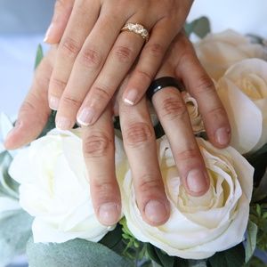 SOLD as bundle --- Silk wedding bouquet